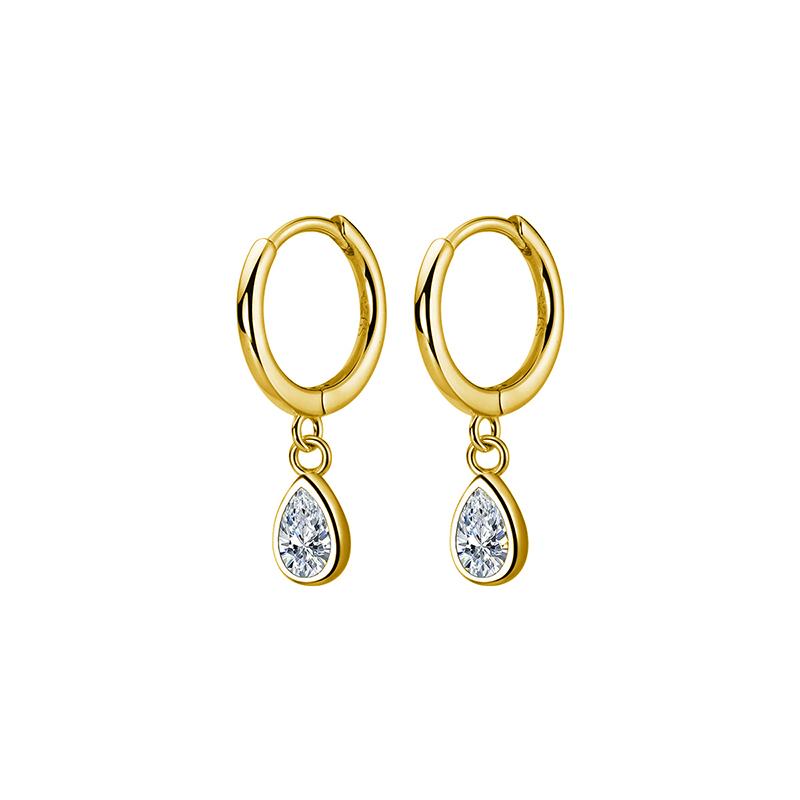 WANTME 925 Silver Sweet Water Drop Zircon Huggies Pendant Earrings for Women Fashion Wedding Party Hoop Charm Jewelry золотой
WANTME 925 Silver Sweet Water Drop Zircon Huggies Pendant Earrings for Women Fashion Wedding Party Hoop Charm Jewelry золотой