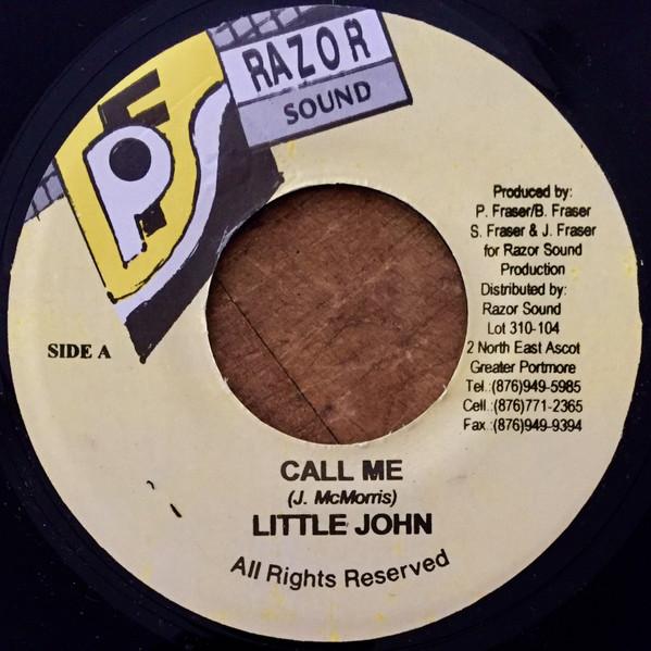 7inch Record LITTLE JOHN - Call Me NONE Razor Sound Jamaica Reggae, Ska & Dub Used
7inch Record LITTLE JOHN - Call Me NONE Razor Sound Jamaica Reggae, Ska & Dub Used