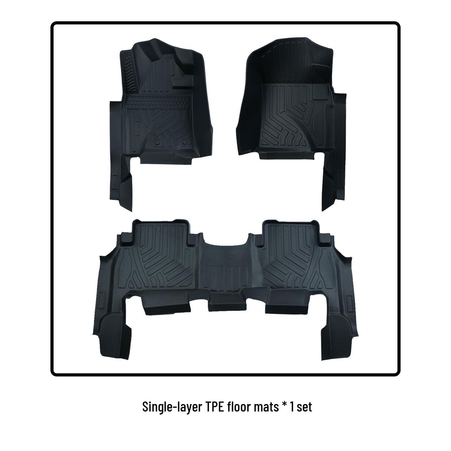 Экологичные без запаха ТПЭ коврики для пола для Land Cruiser LC200/LC300 Standard - Single layer
Экологичные без запаха ТПЭ коврики для пола для Land Cruiser LC200/LC300 Standard - Single layer