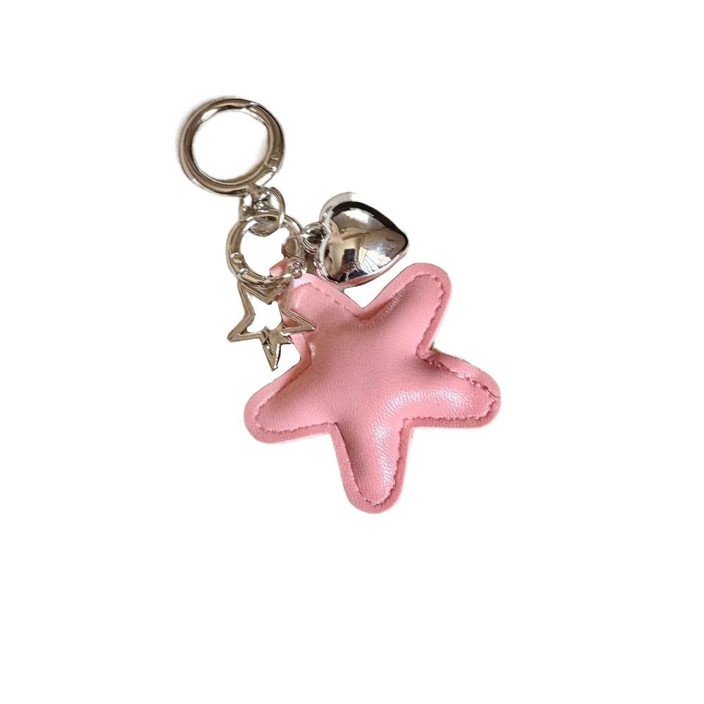Charm PU Star Shape Keychain Heart Star Car Key Holder Leather Keyring Bag Hanger Backpack Decor Colorful Pendant Gift
Charm PU Star Shape Keychain Heart Star Car Key Holder Leather Keyring Bag Hanger Backpack Decor Colorful Pendant Gift