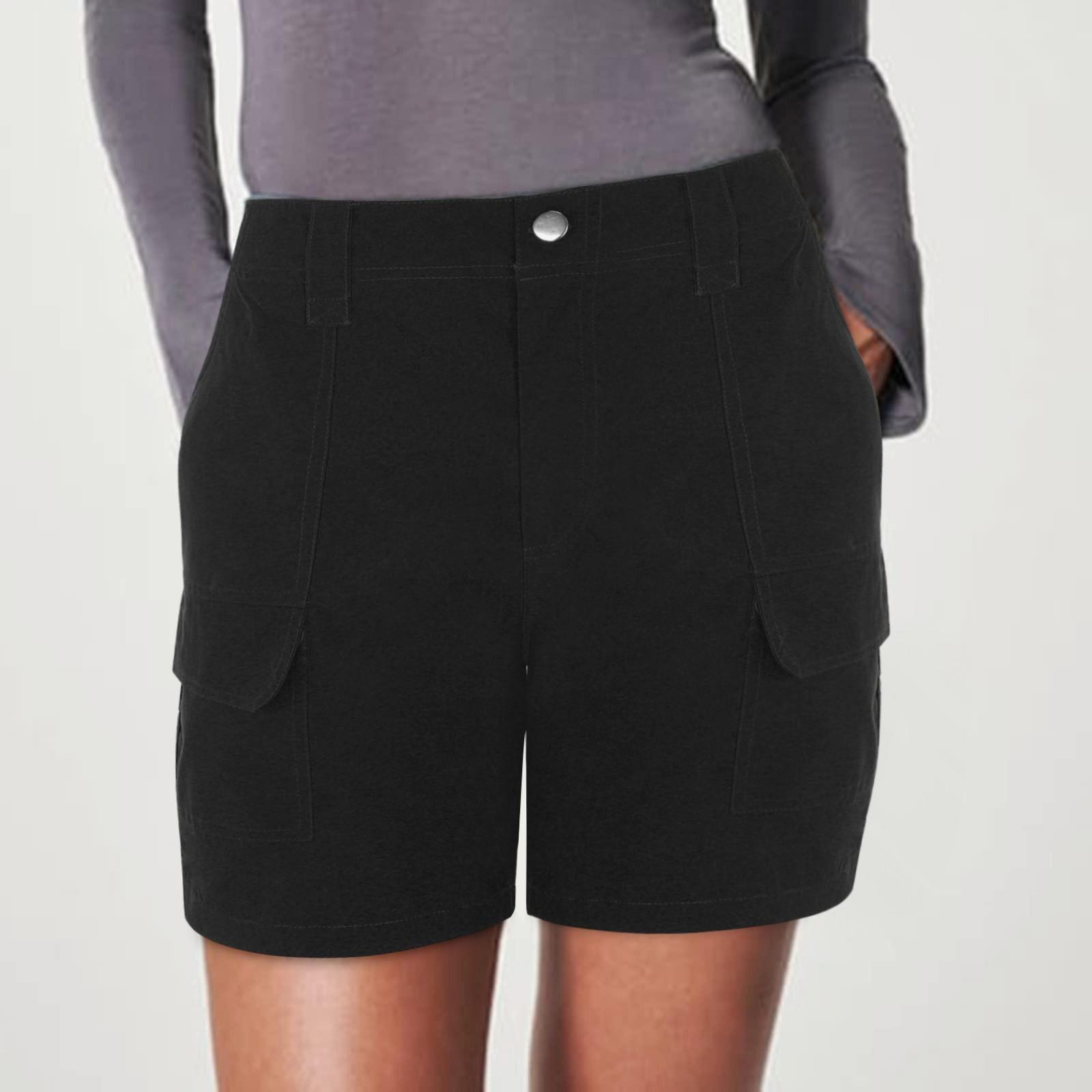 Women s Soft Stretch Twill Short Side Pockets Soft Feel Button & Zipper Flattering Fit XXL чёрный
Women s Soft Stretch Twill Short Side Pockets Soft Feel Button & Zipper Flattering Fit XXL чёрный