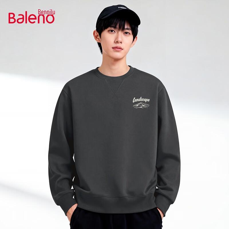 Baleno Men s Casual Letter Print Round Neck Sweatshirt M
Baleno Men s Casual Letter Print Round Neck Sweatshirt M