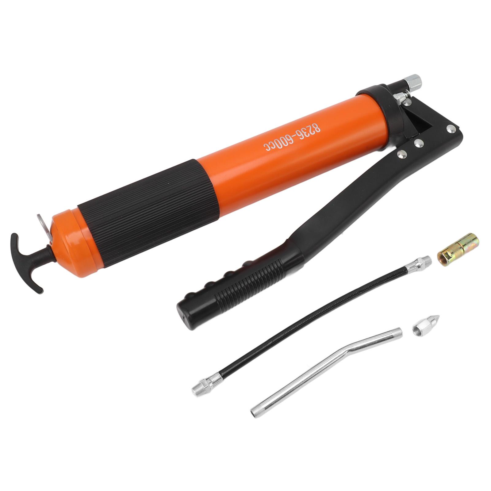 10000PSI Grease Gun 600CC Manual Heavy Duty High Pressure Grease Gun for Automobiles Trucks Ships
10000PSI Grease Gun 600CC Manual Heavy Duty High Pressure Grease Gun for Automobiles Trucks Ships