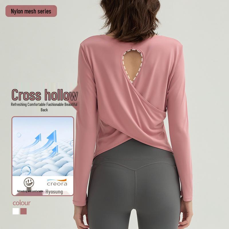 Women s Long Sleeve Athletic Yoga Top with Beautiful Back Design - Elastic, Stylish Autumn Fitness Wear Large белый
Women s Long Sleeve Athletic Yoga Top with Beautiful Back Design - Elastic, Stylish Autumn Fitness Wear Large белый