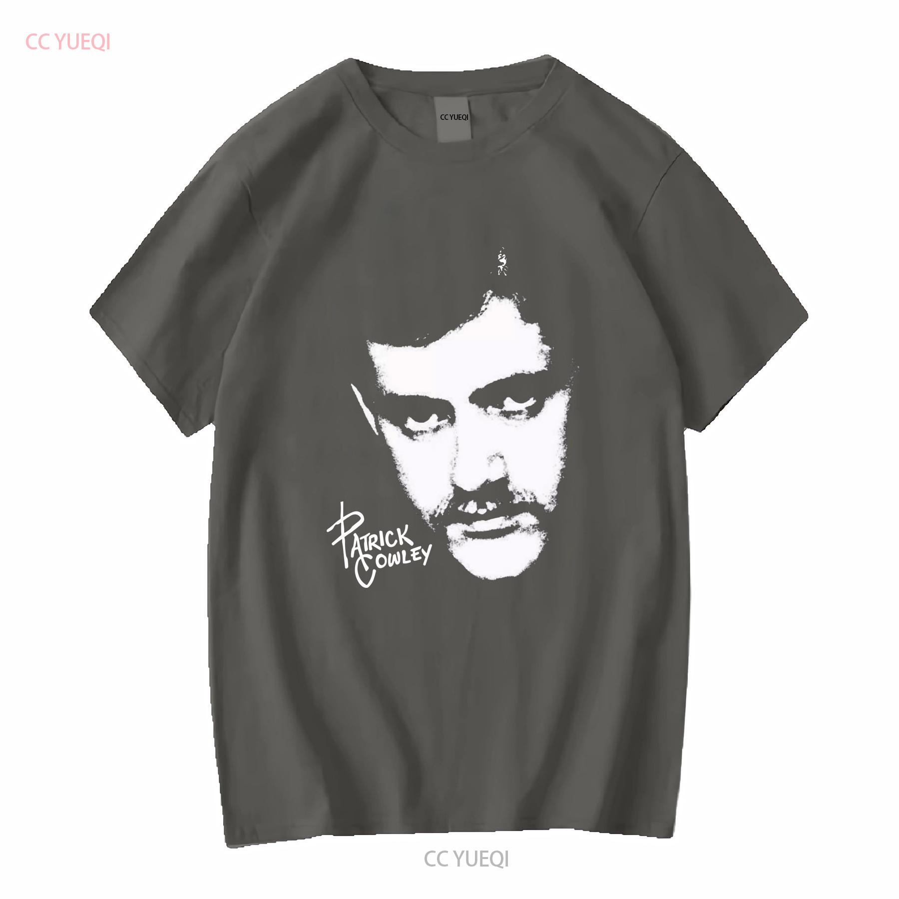 Signature Patrick Cowley T Shirt Black long or short sleeves vintage Washed streetwear fashion Breathable Casual Versatile Soft 3XL
Signature Patrick Cowley T Shirt Black long or short sleeves vintage Washed streetwear fashion Breathable Casual Versatile Soft 3XL