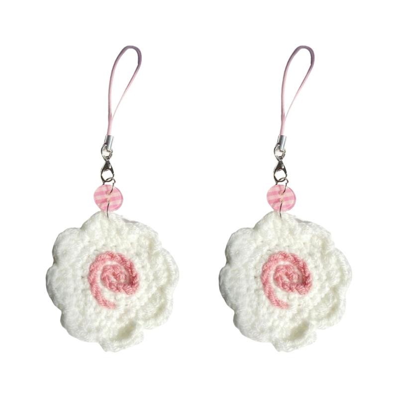 2pcs Unique Handcrafted Yarn Phone Chain Keyring Eye Catching Travel Bag Accessory for Fashion Forward Individuals 1
2pcs Unique Handcrafted Yarn Phone Chain Keyring Eye Catching Travel Bag Accessory for Fashion Forward Individuals 1