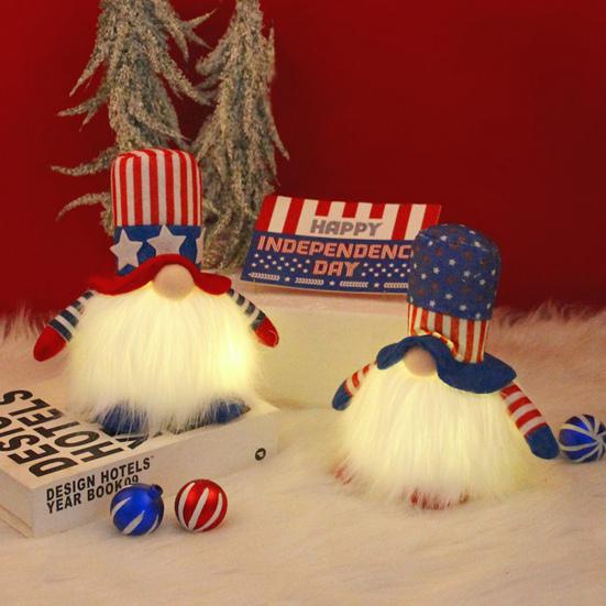Gnome Ornament White Beard Festival Accessories Stable Base Independence Day Theme High Hat Faceless Doll Exquisite Create
Gnome Ornament White Beard Festival Accessories Stable Base Independence Day Theme High Hat Faceless Doll Exquisite Create