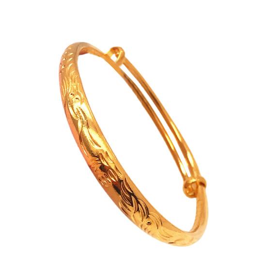 Bracelet Thicken Adjustable Golden Women Imitation Gold Plated Bangle for Banquet 2
Bracelet Thicken Adjustable Golden Women Imitation Gold Plated Bangle for Banquet 2