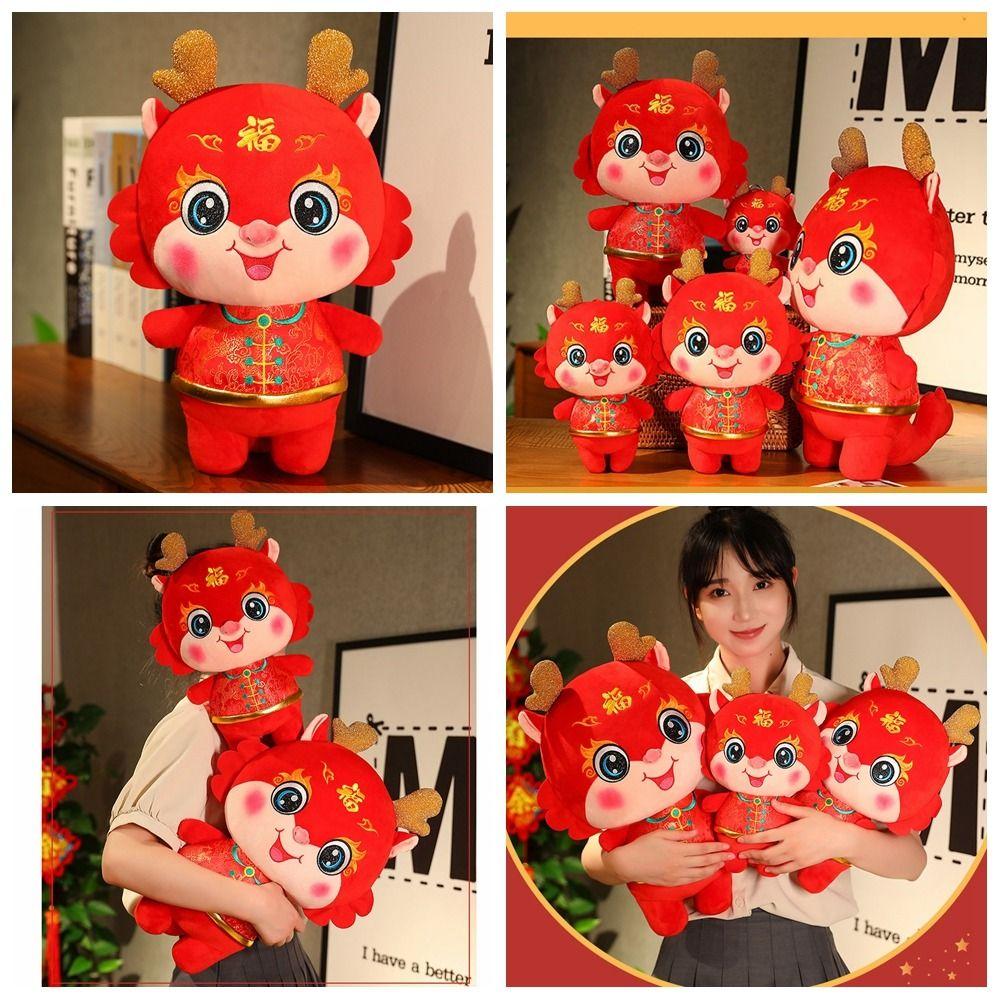 Тан Костюм Дракон Год Плюшевые Игрушки PP Хлопок Lucky Dragon Doll Плюшевые Спящие
Тан Костюм Дракон Год Плюшевые Игрушки PP Хлопок Lucky Dragon Doll Плюшевые Спящие