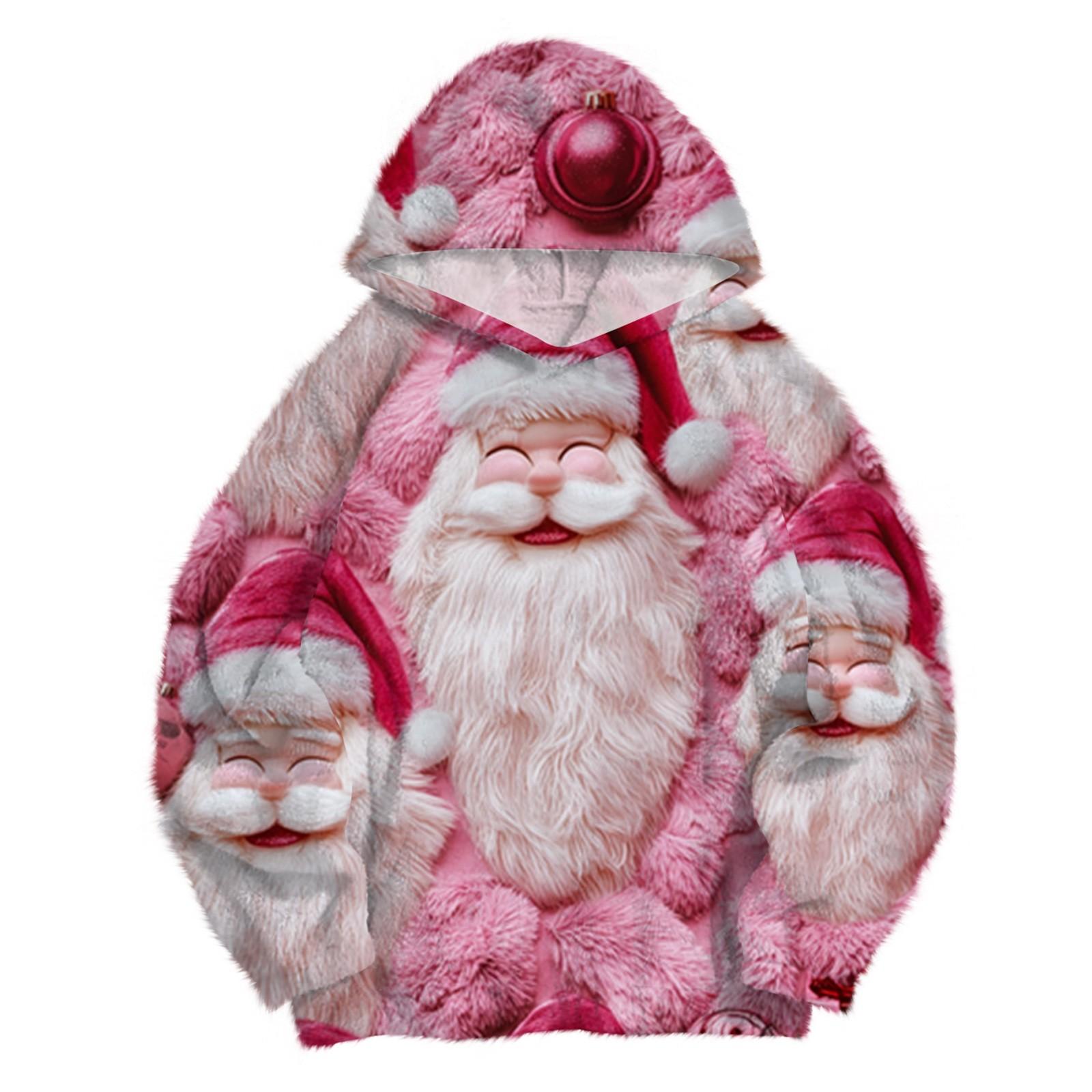 Женская модная толстовка с капюшоном и заниженной линией плеч с длинным рукавом и рождественским принтом XXL розовый
Женская модная толстовка с капюшоном и заниженной линией плеч с длинным рукавом и рождественским принтом XXL розовый