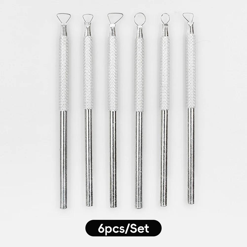 6PCS Aluminum Clay Sculpting Tools Ribbon Trimming Feather Wire Texture Pottery Tools Set 12-13cm Carving
6PCS Aluminum Clay Sculpting Tools Ribbon Trimming Feather Wire Texture Pottery Tools Set 12-13cm Carving