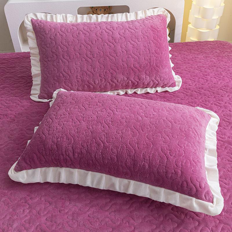 Утолщенный молочный бархат с хлопковой наволочкой в паре с кружевной наволочкой Утолщенная и теплая наволочка с добавлением бархата 48X74cm-2pcs фиолетовый
Утолщенный молочный бархат с хлопковой наволочкой в паре с кружевной наволочкой Утолщенная и теплая наволочка с добавлением бархата 48X74cm-2pcs фиолетовый