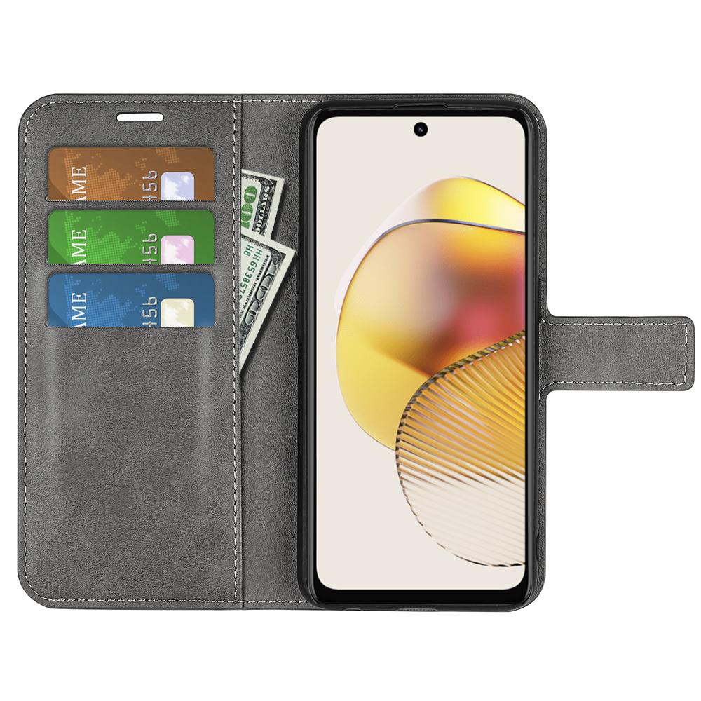 For Motorola Moto G73 5G PU Leather Phone Case Stand Wallet Calf Texture Drop-proof Flip Phone Cover Grey
For Motorola Moto G73 5G PU Leather Phone Case Stand Wallet Calf Texture Drop-proof Flip Phone Cover Grey