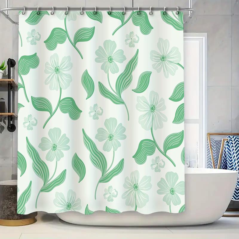 Green Floral Shower Curtain Set Bathroom Decor Waterproof Fabric Bathtub Cover Home Improvement Decoration Supplies New Arr W60H190(CM)-1 Pcs
Green Floral Shower Curtain Set Bathroom Decor Waterproof Fabric Bathtub Cover Home Improvement Decoration Supplies New Arr W60H190(CM)-1 Pcs