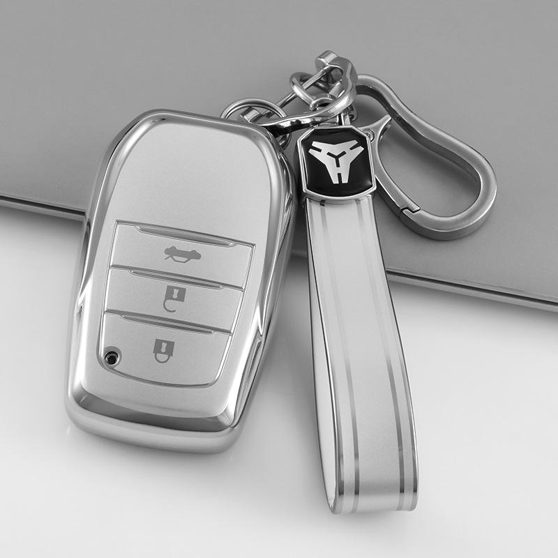 Чехол для ключа Toyota Alphard, Crown, RAV4, Rongfang Песочно-серебристый
Чехол для ключа Toyota Alphard, Crown, RAV4, Rongfang Песочно-серебристый