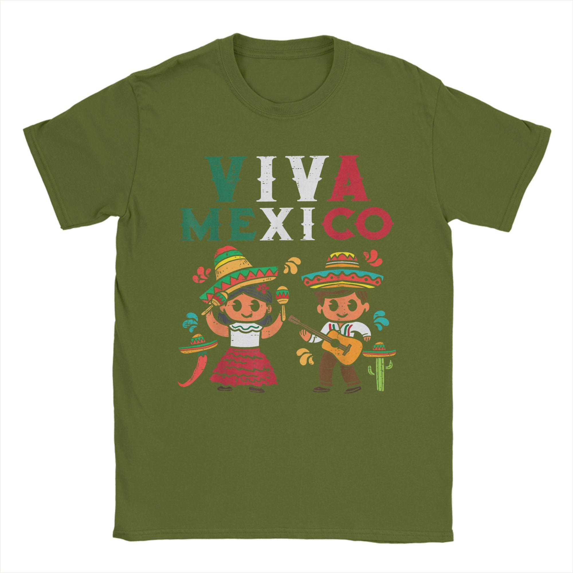 Men s Viva Mexico Boy Girl Maracas Guitar Mexican T Shirts Clothing Funny Short Sleeve Crew Neck Tee Shirt Plus Size T-Shirts 4XL
Men s Viva Mexico Boy Girl Maracas Guitar Mexican T Shirts Clothing Funny Short Sleeve Crew Neck Tee Shirt Plus Size T-Shirts 4XL