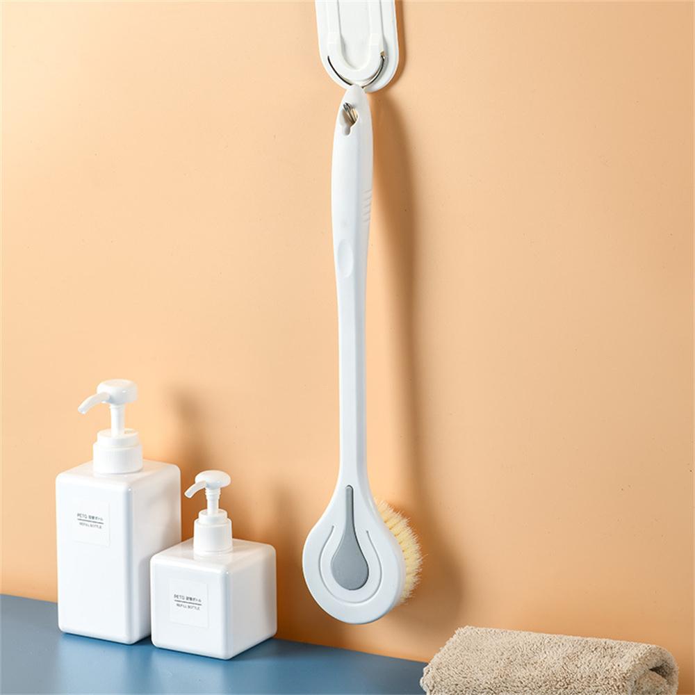 Long Handled Soft Bristled Shower Brush Safe Hangable Storage Bathroom Accessories Portable Skin Friendly Back Rub Bath Brush білий
Long Handled Soft Bristled Shower Brush Safe Hangable Storage Bathroom Accessories Portable Skin Friendly Back Rub Bath Brush білий