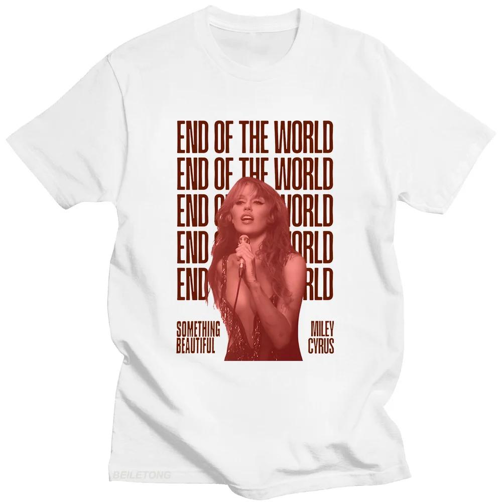 Miley Cyrus End of The World T-shirt Something Beautiful 2025 Graphic Printing Tshirts Casual Tees Women Men Top Clothing S
Miley Cyrus End of The World T-shirt Something Beautiful 2025 Graphic Printing Tshirts Casual Tees Women Men Top Clothing S