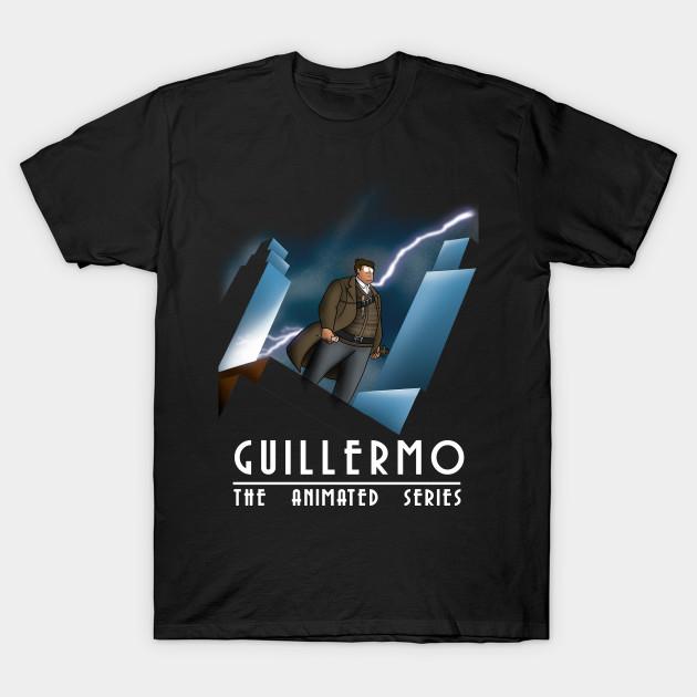 Men Black Print T-shirt Guilllermo The Animated Series No-Cut Transfer Paper Print Cotton Tshirt S чорний
Men Black Print T-shirt Guilllermo The Animated Series No-Cut Transfer Paper Print Cotton Tshirt S чорний