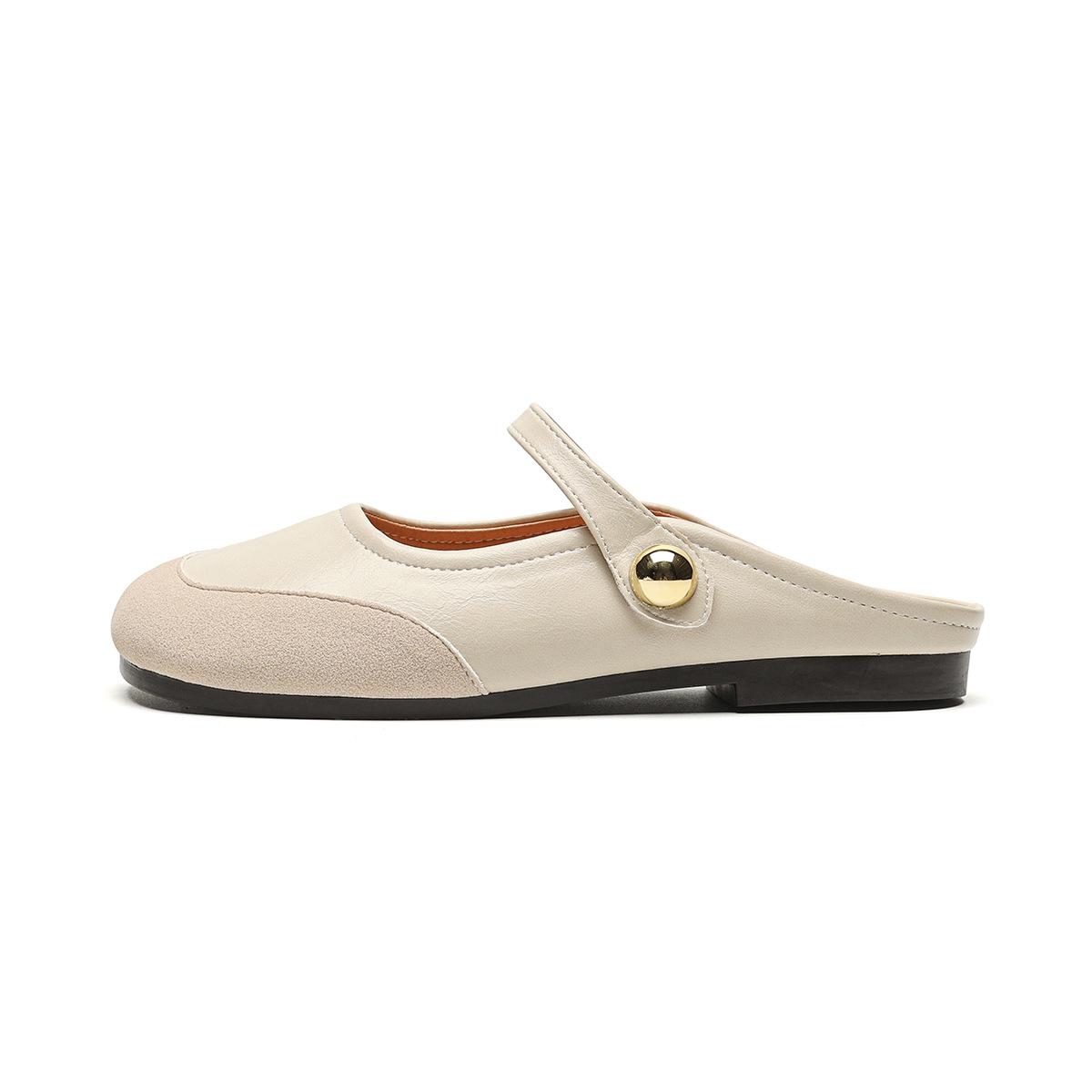 Fashion suede leather patchwork slippers women square toe summer slides shoes woman ankle strap metal button flip flops big size 43 35 абрикосовый
Fashion suede leather patchwork slippers women square toe summer slides shoes woman ankle strap metal button flip flops big size 43 35 абрикосовый