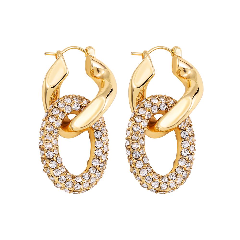 New Trendy Rhinestone Geometric Round Hoop Earrings for Women Metal Pendant Statement Earring Zircon Gift Wholesale
New Trendy Rhinestone Geometric Round Hoop Earrings for Women Metal Pendant Statement Earring Zircon Gift Wholesale