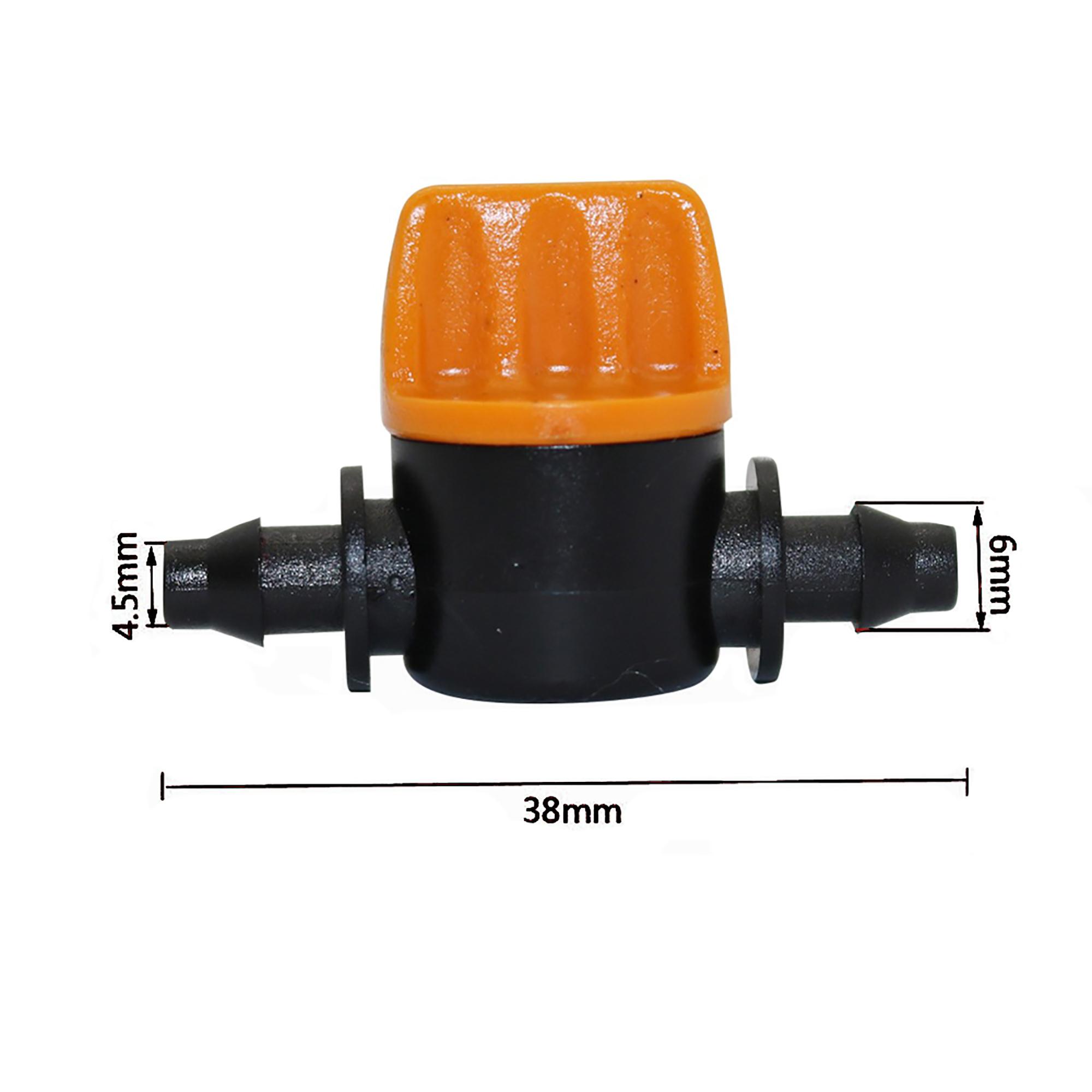 100 Pcs 1/4 Pipe Mini Valve Garden Watering Irrigation Shut Off Controller 4/7mm Hos Waterstope End Barbed Miniature Valve помаранчевий
100 Pcs 1/4 Pipe Mini Valve Garden Watering Irrigation Shut Off Controller 4/7mm Hos Waterstope End Barbed Miniature Valve помаранчевий