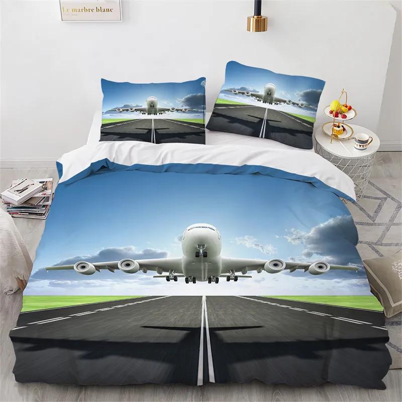 Boys Airplane Duvet Cover King Queen Polyester Aviation Aircraft Runway Bedding Set Sky Scenery Bedspread Cover With Pillowcase EU Single(135*200cm)3pcs
Boys Airplane Duvet Cover King Queen Polyester Aviation Aircraft Runway Bedding Set Sky Scenery Bedspread Cover With Pillowcase EU Single(135*200cm)3pcs
