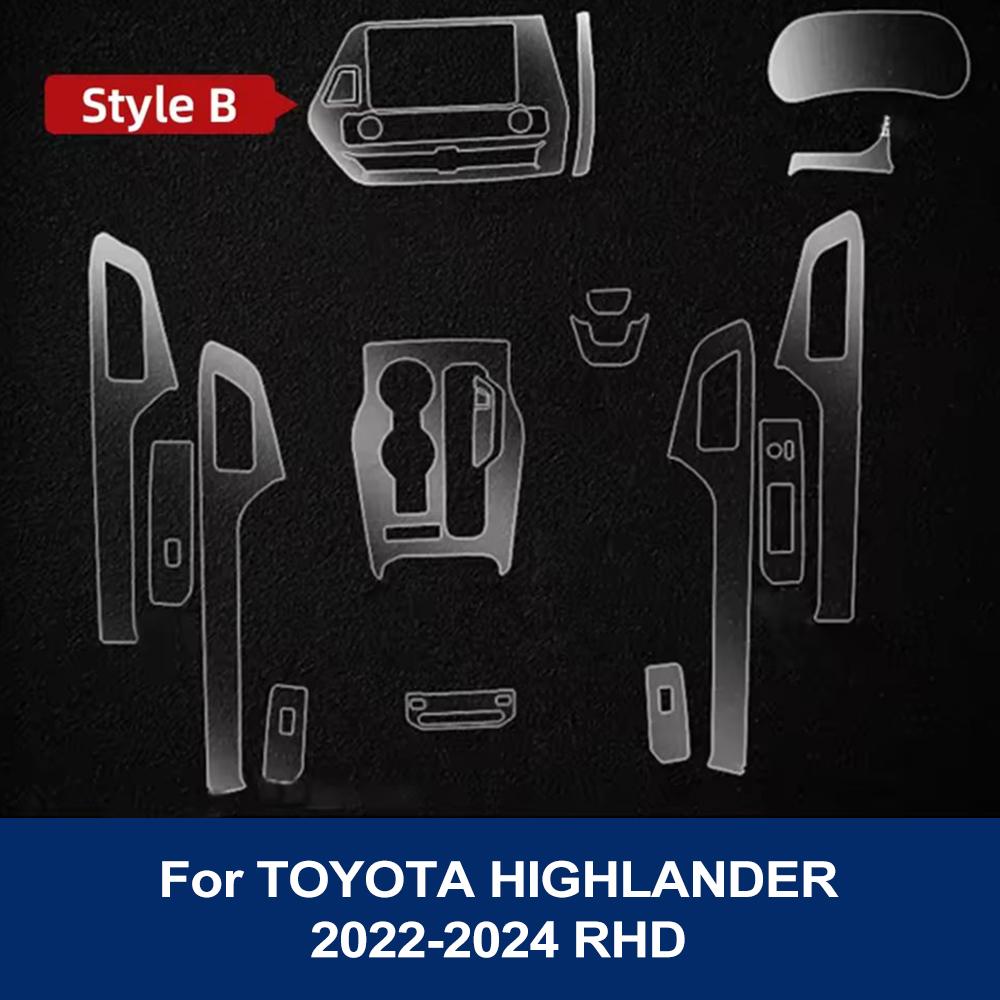 Прозора ПЕТ-плівка з попередньою вирізкою для Toyota Highlander 2026 2026 2026 Панель перемикання передач, центральна консоль, аксесуари для захисту PPF
Прозора ПЕТ-плівка з попередньою вирізкою для Toyota Highlander 2026 2026 2026 Панель перемикання передач, центральна консоль, аксесуари для захисту PPF