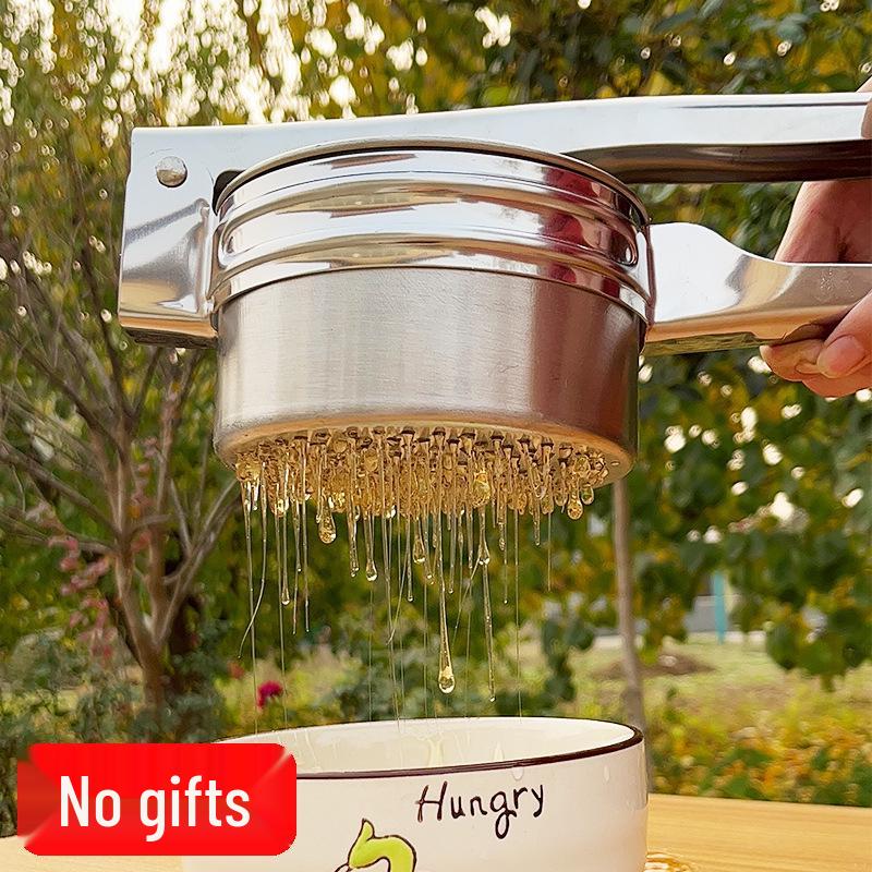 Compact Handheld Stainless Steel Honey Extractor and Filter for Beekeeping Medium 12cm
Compact Handheld Stainless Steel Honey Extractor and Filter for Beekeeping Medium 12cm