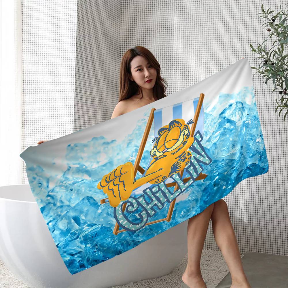 Cute Anime G-Garfields Cat Big Microfiber Beach Towels Quick Dry Towel Sand Beach Towels Pool Towel For Travel Swim Pool Yoga W30*H60(CM)
Cute Anime G-Garfields Cat Big Microfiber Beach Towels Quick Dry Towel Sand Beach Towels Pool Towel For Travel Swim Pool Yoga W30*H60(CM)
