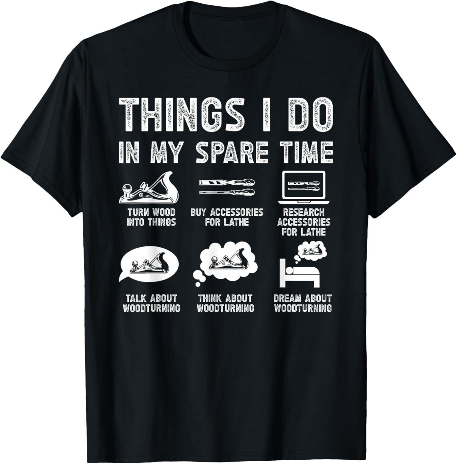 Things I Do Woodturning Woodturner Lathe Work Wood Turning Gift Unisex T-Shirt 5XL різнокольоровий
Things I Do Woodturning Woodturner Lathe Work Wood Turning Gift Unisex T-Shirt 5XL різнокольоровий