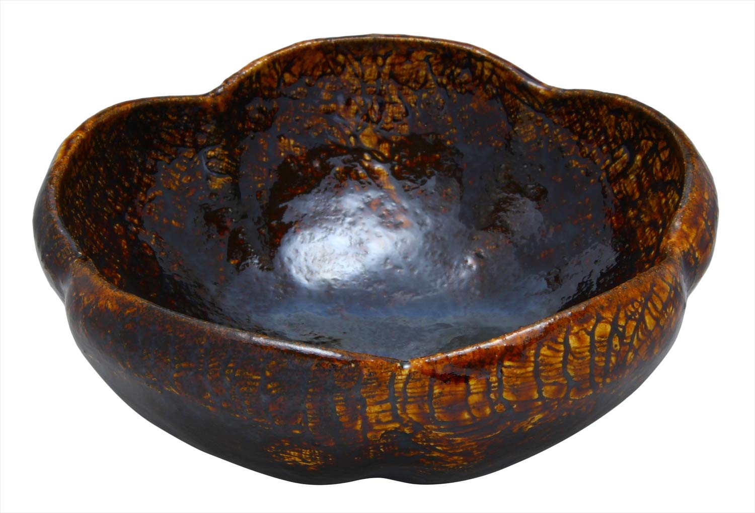 Utsuwa Roan Small Bowl, Old Seto, 11cm, Seto Ware, Masanori Hatano, Flower-Shaped Small Bowl
Utsuwa Roan Small Bowl, Old Seto, 11cm, Seto Ware, Masanori Hatano, Flower-Shaped Small Bowl