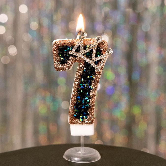 Black and Gold Princess Birthday Candles for Kids Cake Party Decorations
Black and Gold Princess Birthday Candles for Kids Cake Party Decorations