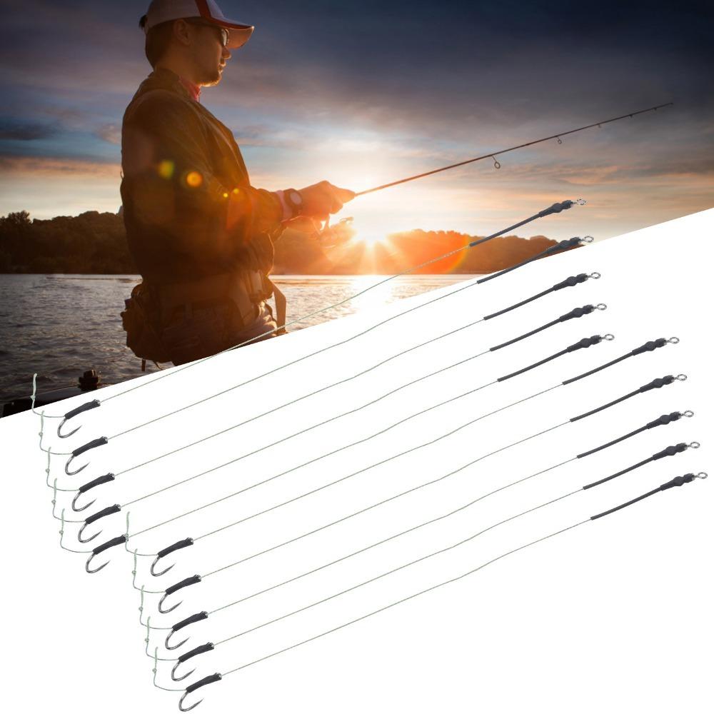 5 Sets Anti Binding Line Carp Fishing Hair Rigs Metal Fishing Line Hooks for Anglers 12#
5 Sets Anti Binding Line Carp Fishing Hair Rigs Metal Fishing Line Hooks for Anglers 12#