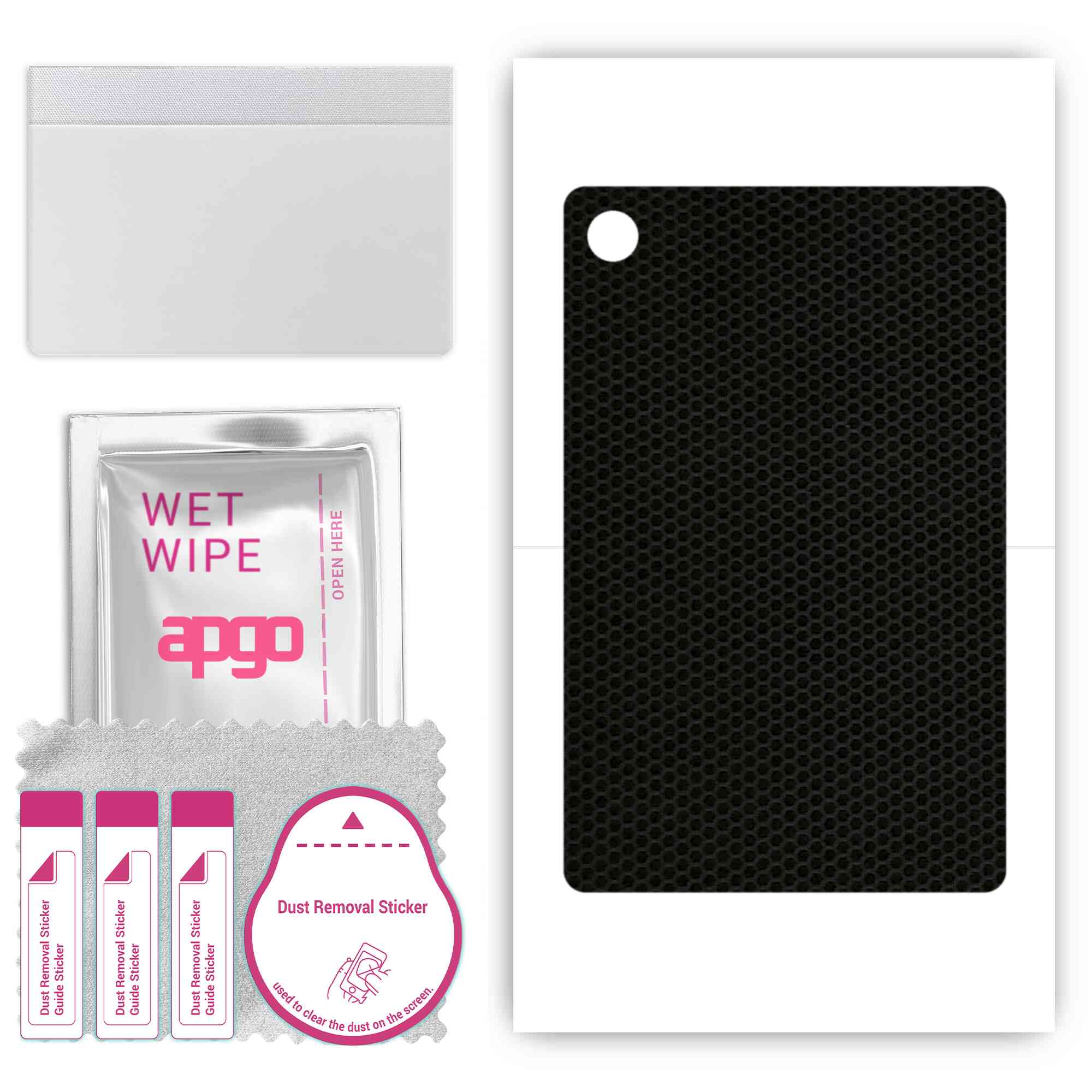 apgo skin sticker film foil vinyl for the BACK compatible with TCL Tab 10 FHD 4G, scratch-resistant, easy to install - Matrix
apgo skin sticker film foil vinyl for the BACK compatible with TCL Tab 10 FHD 4G, scratch-resistant, easy to install - Matrix