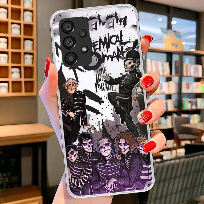 My Chemical Romance MCR Phone Case For Samsung Galaxy A12 A22 A32 A52 A72 A02S Phone Case Note 20 Ultra 10 S10 Plus A51 A71 A50S Samsung A51 4G
My Chemical Romance MCR Phone Case For Samsung Galaxy A12 A22 A32 A52 A72 A02S Phone Case Note 20 Ultra 10 S10 Plus A51 A71 A50S Samsung A51 4G