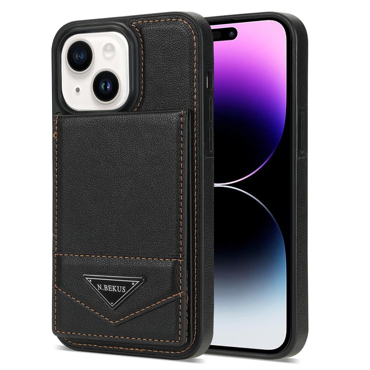 N.BEKUS For iPhone 15 PU Leather+TPU Kickstand Cover Vertical Flip Card Holder RFID Blocking Phone Case Pink
N.BEKUS For iPhone 15 PU Leather+TPU Kickstand Cover Vertical Flip Card Holder RFID Blocking Phone Case Pink