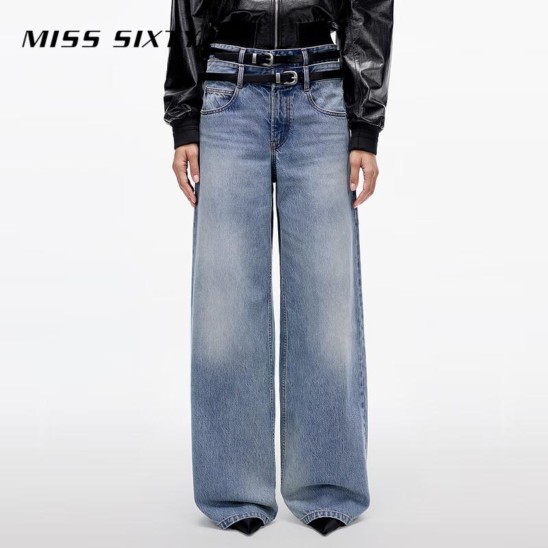 MISS SIXTY 2025 Spring Women s Retro High-Waist Straight-Leg Jeans with Double Belt XS
MISS SIXTY 2025 Spring Women s Retro High-Waist Straight-Leg Jeans with Double Belt XS