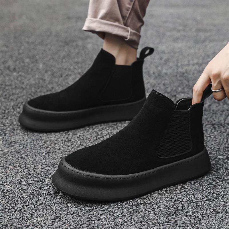 Мужские ботинки мартин осенние ботинки в британском стиле высокие кожаные туфли повседневные короткие ботинки средней высоты ретро ботинки цвета ревеня 1203-J 38 чёрный
Мужские ботинки мартин осенние ботинки в британском стиле высокие кожаные туфли повседневные короткие ботинки средней высоты ретро ботинки цвета ревеня 1203-J 38 чёрный