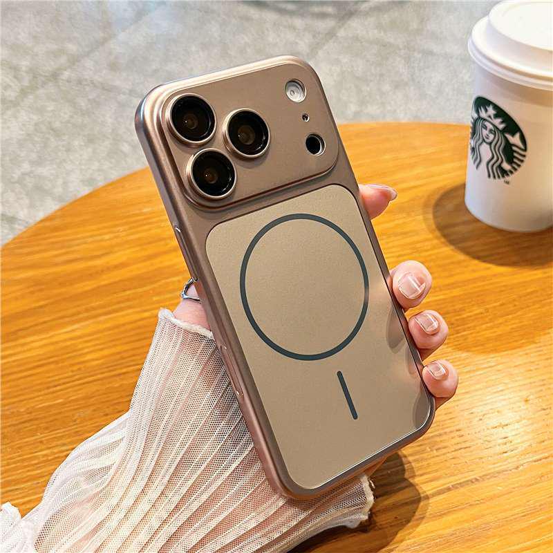 iPhone 17 Pro Max Electroplated Magnetic Case with Integrated Button Cover iPhone 17 Pro Max золотий
iPhone 17 Pro Max Electroplated Magnetic Case with Integrated Button Cover iPhone 17 Pro Max золотий