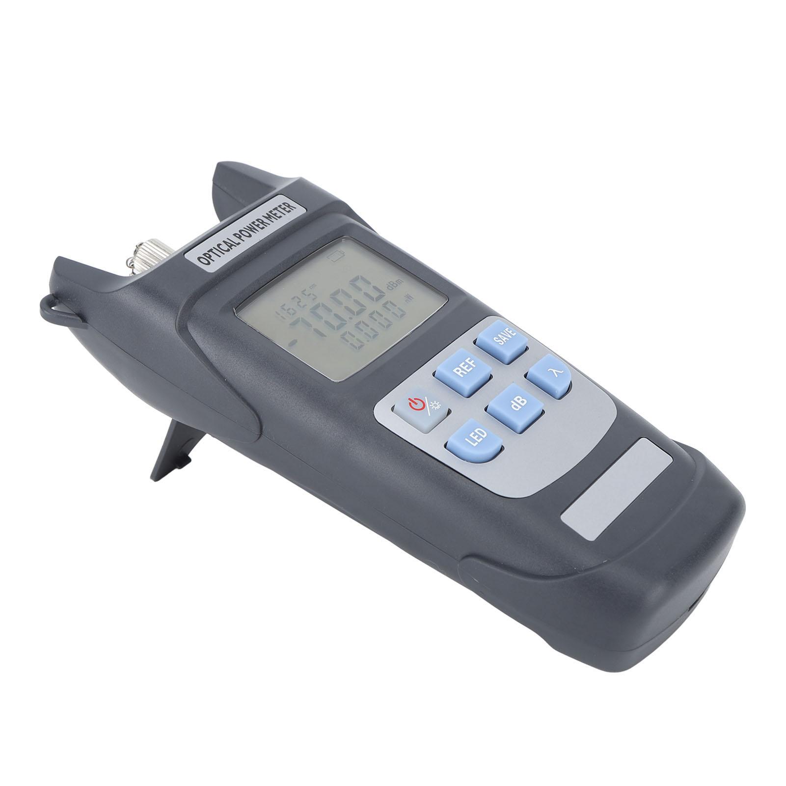 Измеритель мощности оптического волокна50 до +26 дБм 10 длин волн Интерфейс 2,5 мм Тестер оптоволоконного кабеля
Измеритель мощности оптического волокна50 до +26 дБм 10 длин волн Интерфейс 2,5 мм Тестер оптоволоконного кабеля