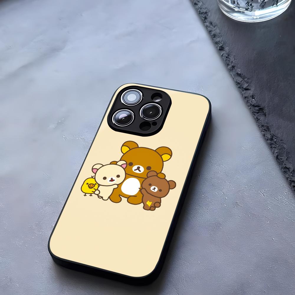 Cute R-RilakkumaS Bear Phone Case Tempered Glass For IPhone 17 13 14 16 12 15 11 Pro Max Plus Mini X XR SE2020 Coque iPhone 16
Cute R-RilakkumaS Bear Phone Case Tempered Glass For IPhone 17 13 14 16 12 15 11 Pro Max Plus Mini X XR SE2020 Coque iPhone 16