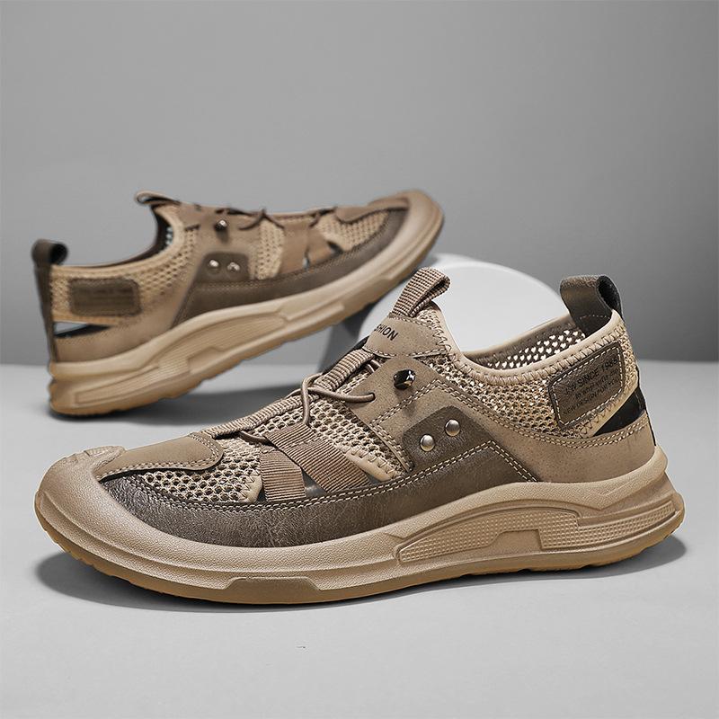 Driving sandals men s summer breathable casual versatile sandals 2025 new men s soft-soled wear-resistant sports beach mops 39 чорний
Driving sandals men s summer breathable casual versatile sandals 2025 new men s soft-soled wear-resistant sports beach mops 39 чорний