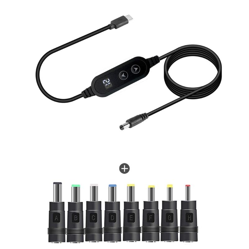 Кабель питания USB Type C PD36-100W на DC5521 с регулируемым напряжением 5-20 В для широкой совместимости с устройствами и эффективной зарядки
Кабель питания USB Type C PD36-100W на DC5521 с регулируемым напряжением 5-20 В для широкой совместимости с устройствами и эффективной зарядки