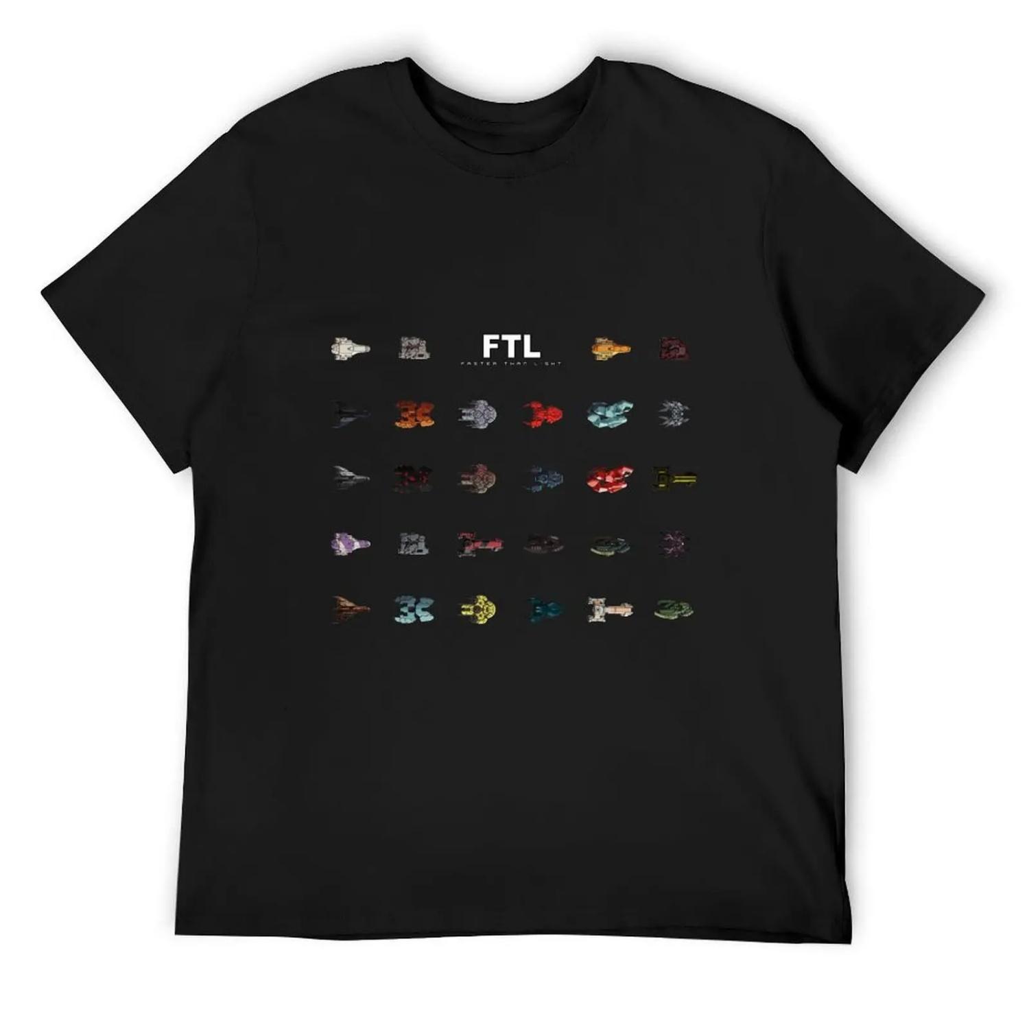 FTL Faster Than Light - All Ships T-Shirt summer tops summer top cute clothes mens funny t shirts XXXXXL різнокольоровий
FTL Faster Than Light - All Ships T-Shirt summer tops summer top cute clothes mens funny t shirts XXXXXL різнокольоровий