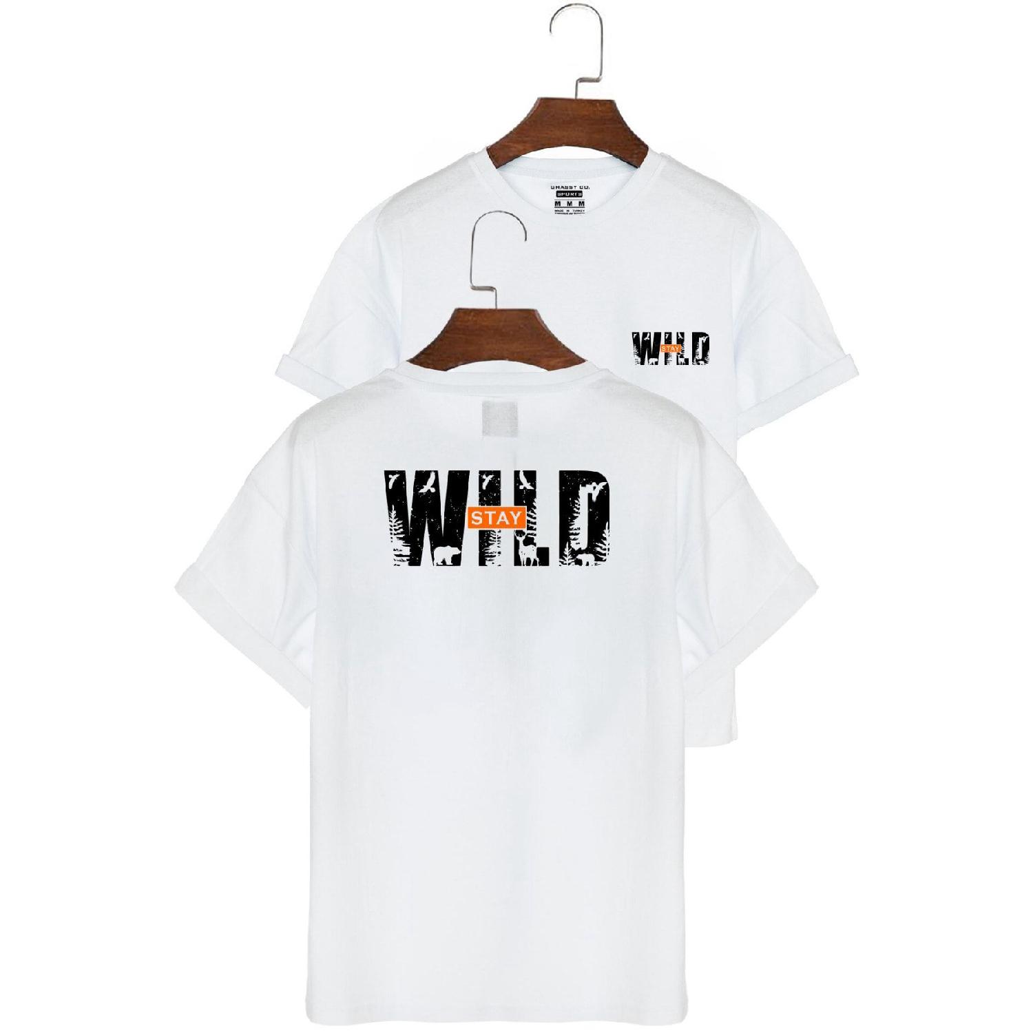 Футболка большого размера унисекс с принтом на спине и груди Wild Outdoor Regular Oversize S
Футболка большого размера унисекс с принтом на спине и груди Wild Outdoor Regular Oversize S