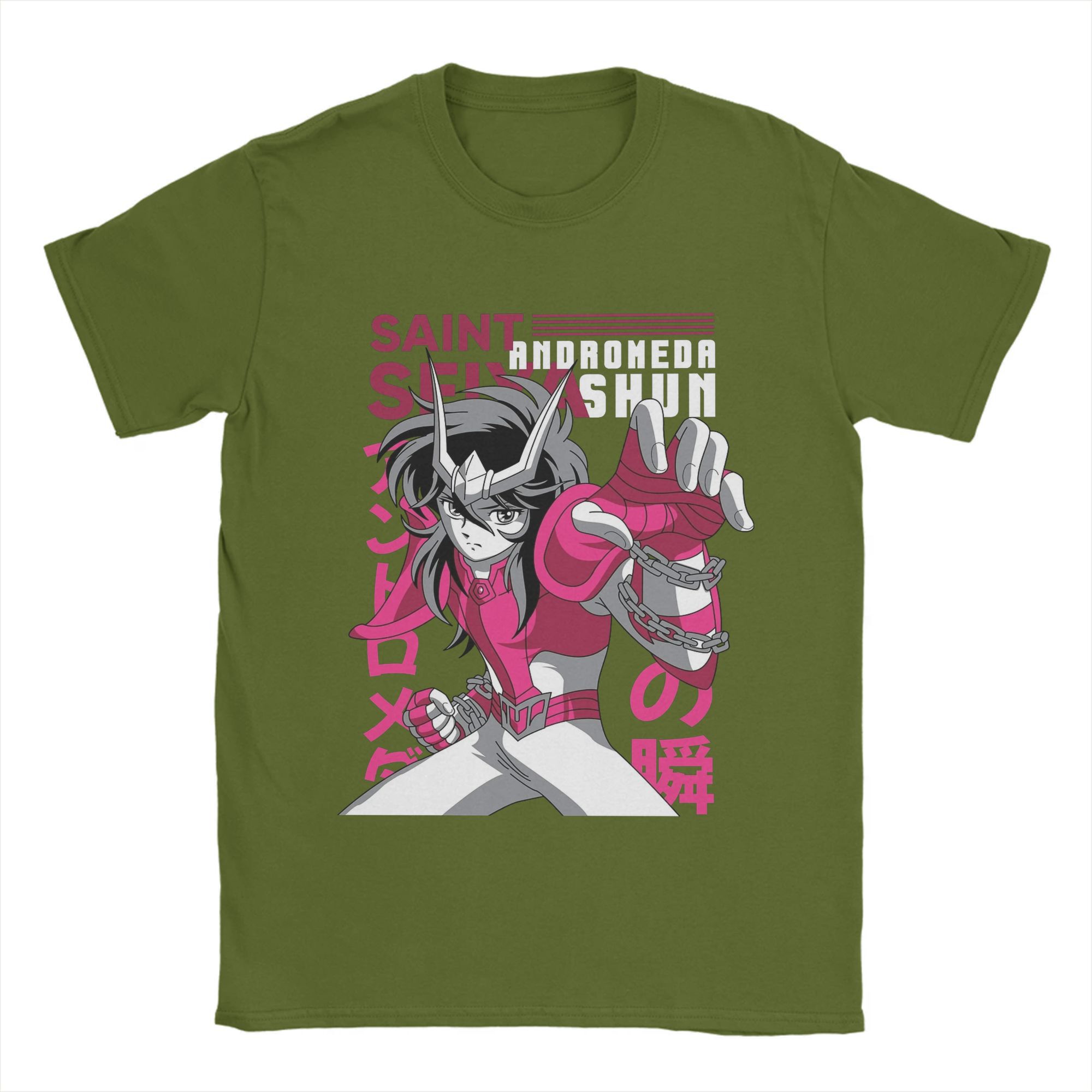 Men s Andromeda Shun T Shirt Saints Seiya 100% Cotton Clothing Funny Short Sleeve Round Collar Tees Plus Size T-Shirts 4XL
Men s Andromeda Shun T Shirt Saints Seiya 100% Cotton Clothing Funny Short Sleeve Round Collar Tees Plus Size T-Shirts 4XL