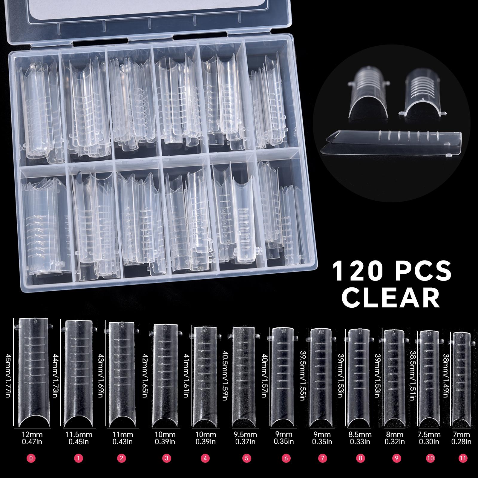 120 шт./набор Двойная форма для наращивания ногтей Быстрое создание формы Полное покрытие Искусство ногтей на пальцах Наращивание Форма для наращивания Ногтевой УФ-гель Пластиковая форма
120 шт./набор Двойная форма для наращивания ногтей Быстрое создание формы Полное покрытие Искусство ногтей на пальцах Наращивание Форма для наращивания Ногтевой УФ-гель Пластиковая форма