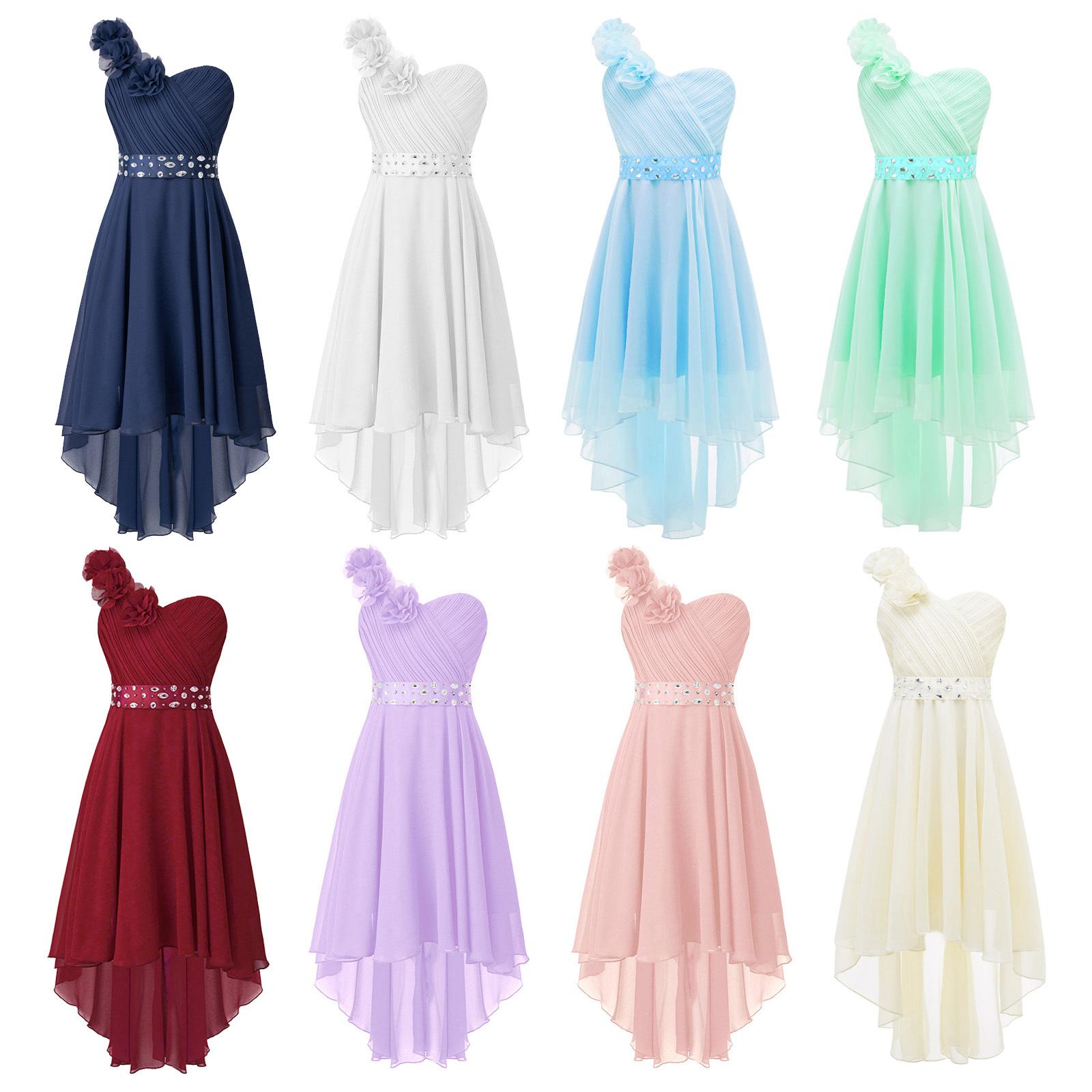 Girls One Shoulder Flowers Chiffon Wedding Bridesmaid Asymmetrical Hem Dress Pageant Prom Ball Gown 15-16 Years шампанського
Girls One Shoulder Flowers Chiffon Wedding Bridesmaid Asymmetrical Hem Dress Pageant Prom Ball Gown 15-16 Years шампанського