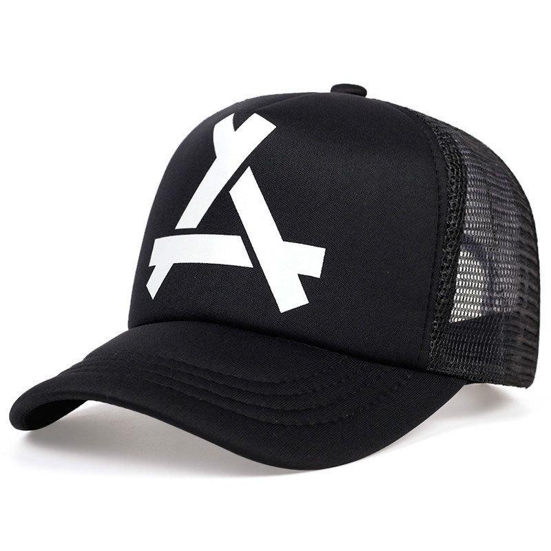 American street versatile letter A mesh breathable baseball cap for men and women, summer sun protection curved brim duckbill ca One Size
American street versatile letter A mesh breathable baseball cap for men and women, summer sun protection curved brim duckbill ca One Size